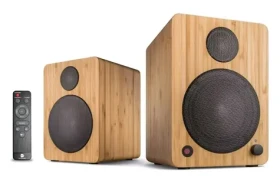 Wavemaster CUBE NEO Mini hnědá / reproduktory / 2.0 / Bluetooth / 3.5mm jack / RMS 36W / dálkové ovládání (66372)