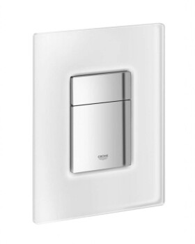 GROHE - Skate Cosmo Ovládací tlačítko DaVinci, chrom/bílá 38845MF0
