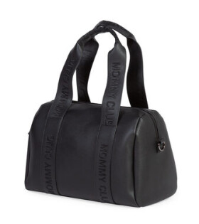 Childhome Přebalovací taška Mommy Club Signature Vegan Leather Black (CWMCSLBL)