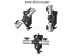 Odstředivý odkalovač s magnetickou vložkou I-MAG XL 1"