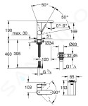 GROHE - Plus Digitální umyvadlová baterie M, s výpustí Push-Open, chrom 23958003