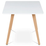 Jídelní stůl 80x80cm, mdf DT-312 WT