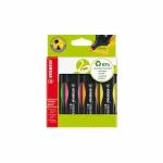 STABILO® GREEN BOSS - 4 ks sada - zelená, růžová, oranžová, žlutá (6070/4)