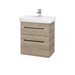 Dřevojas - Umyvadlová skříňka GO SZZ2 55 - D17 Colorado / Úchytka T06 / D17 Colorado 204648H