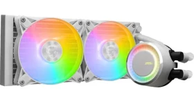 MSI MAG CoreLiquid I240 bílá / 2x 120mm / 32.8 dB @ 2350 RPM / 70.7 CFM / AMD + Intel (306-7ZW7A21-C24)