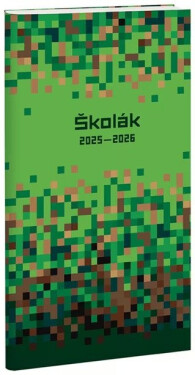 Diář školák Pixel 2025/26