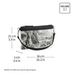 Kabelka Reisenthel Mini Pouch Jacquard grey