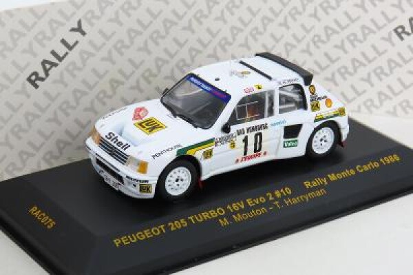 Peugeot 205 Turbo Rally 1986 Mouton IXO 1:43 F097 NEW08