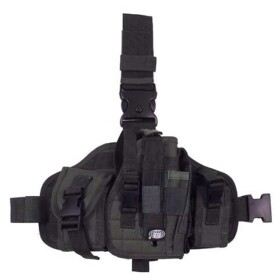 Pouzdro na zbraň - stehenní Import 3 olivové