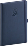 Týdenní diář 2026 NOTIQUE A5 - Diamante modrý, 15 x 21 cm