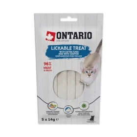 Ontario Lízací pochoutka extra tuňák a treska 5x14g (213-53723)