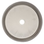 Umyvadlo na desku SAT Purity 36x36 cm šedá bez otvoru pro baterii, bez přepadu SATGLA3636G SATGLA3636G