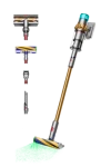 Dyson V15 Detect Absolute 2023 zlatá / Tyčový vysavač / aku / 270W / 0.76 l / 60 min (446986-01)