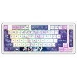 Redragon K681ACG-RGB-PRO Cyrus fialová / Herní klávesnice / mechanická / Redragon Growl / RGB / BT / USB / US (K681ACG-RGB-PRO)