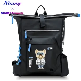 Nimmy CoolCute 2.0 Dog černá / Batoh / na notebook / silikon (N-KM-DNBB-01)