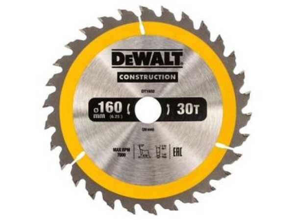 DeWALT DT1933 Pilový kotouč 165 x 20 mm 18 zubů