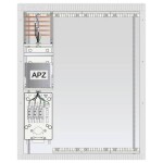 ABN SZ132AL0502 Elektroměrový rozvaděč Obsah 1 ks