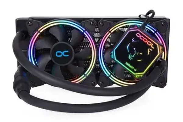 Rozbaleno - Alphacool Eisbaer Aurora LT240 CPU / 240mm radiátor / DRGB / možnost rozšíření o další slot / rozbaleno (11678.rozbaleno)
