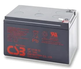 CSB GP12120 F2 / Záložní akumulátor VRLA AGM / 12V / 12Ah (GP12120 F2)