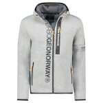 Geographical Norway Freestyle DB 054 M WY9549H/GN-Síťovaná šedá mikina XL