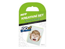 Kreativní set samolepky opice