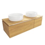 Koupelnová skříňka SAT Feel 120x30x46 cm medový dub mat SATFEEL2120DMD SATFEEL2120DMD