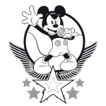 Presco Group Plánovací kalendář Mickey Mouse s omalovánkami, nedatovaný, 30 x 30 cm