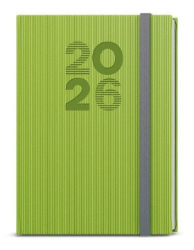 Týdenní diář 2026 Oskar Vigo A5 zelená