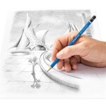 Staedtler Mars Lumograph sada 12 grafitových tužek 8B-2H šestihranné