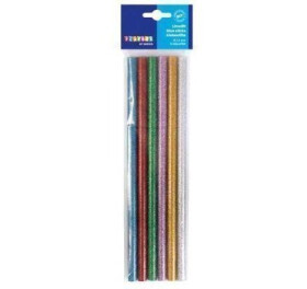 Playbox Náplň do tavné pistole průměr 11 mm - třpytivé 6ks