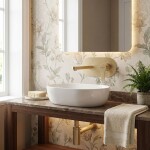 REA - Podomítková umyvadlová baterie Arcos Brush Gold REA-B6977