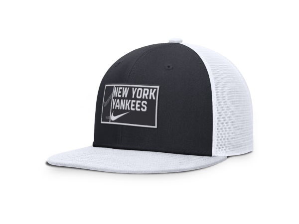 Nike Pánská kšiltovka New York Yankees MLB Primetime Dri-Fit Pro Structured Square Bill Trucker Cap Velikost: S/M
