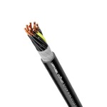 Faber Kabel 035375 kabel pro energetické řetězy FACAB EFK Li9YC11Y 12 x 0.34 mm² šedá metrové zboží