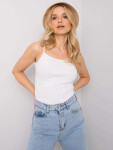 RUE PARIS Basic bílý top