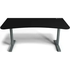 AROZZI ARENA Gaming Desk Frozen Grey Black / Herní stůl / D:160cm / Š:82cm / V:71cm-81cm (ARENA-FG-BK)