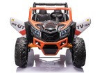 Mamido Elektrické autíčko Buggy UTV-MX 24V 800W 4x4 oranžové