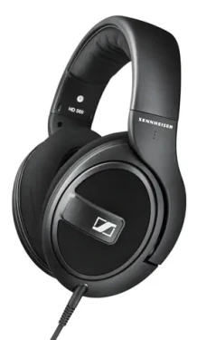 SENNHEISER HD 569 černá / dynamická uzavřená sluchátka / 3.5 + 6.3 mm / 1.2 m (506829)