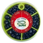 Sema Broky dělené hrubé / Rybářské olovo / 120 g