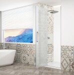 GELCO - TRINITY CHROM dveře do niky levé, 1100 matné sklo, GT1211ML-CH GT1211ML-CH