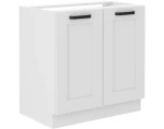 Kuchyňská dřezová skříňka Luna, 80 cm, bílá