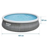 Bestway Zahradní bazén Bestway 457x107 cm