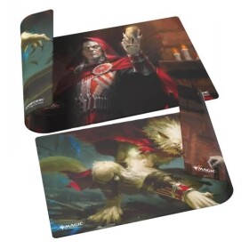 Oboustranná herní podložka Gamegenic Magic: The Gathering - Reality Fracture - Edgar, Ancient Bloodlord and Edgar, Moonlit Sovereign