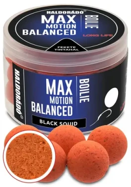 Haldorádó Boilies Balanced Max Motion 70g 20mm Černý kalamár (HD27444)
