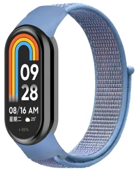 Beline NylonLoop modrý / Řemínek / Nylon / Xiaomi Smart Band 8, 9, 10