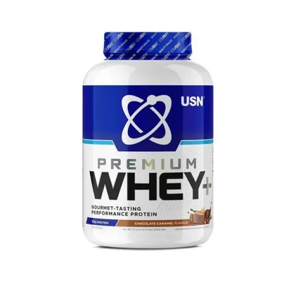 USN Whey+ Premium Protein 2000 g čokoláda karamel (14964)