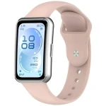Beline Reverse Buckle Strap růžová / Řemínek / pro Huawei Band 11 / silikonový (05908047991419)