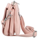 Módní dámská crossbody kabelka Delami Tiny Muse, růžová