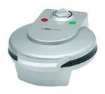 Clatronic HA 3494 / vaflovač / 1200 W / 18 cm desky / kužel na tvorbu kornoutů / stříbrná (HA 3494)