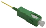 OEM Pigtail SC/APC bílá / Optický pigtail / Single mode 9/125 OS2 / 1 m (2014)