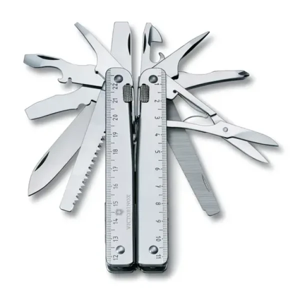 VICTORINOX Nástroj SwissTool X + kož.pouzdro s rotačním (3.0327.LB1)
